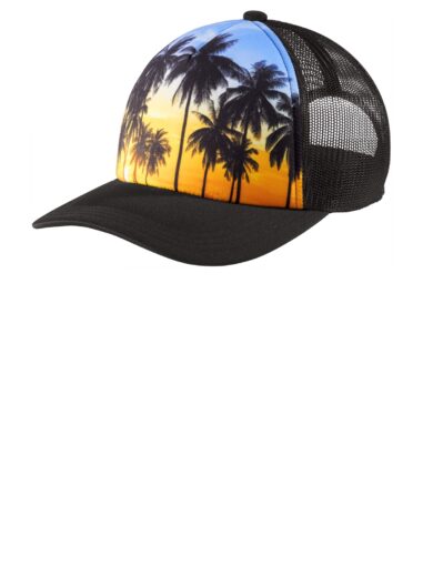 Port Authority  ®  Photo Real Snapback Trucker Cap C950