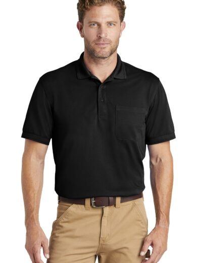 CornerStone  ®  Industrial Snag-Proof Pique Pocket Polo. CS4020P