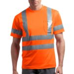 CornerStone ®  - ANSI 107 Class 3 Short Sleeve Snag-Resistant Reflective T-Shirt. CS408