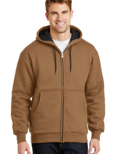 CornerStone ®  - Heavyweight Full-Zip Hooded Sweatshirt with Thermal Lining.  CS620