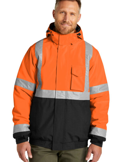 CornerStone ®  ANSI 107 Class 3 Economy Waterproof Insulated Bomber Jacket CSJ500