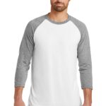 District  ®  Perfect Tri ®  3/4-Sleeve Raglan. DM136