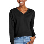 District ®  Women's Perfect Tri ®  Fleece V-Neck Sweatshirt DT1312
