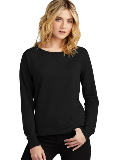 District ®  Women's Featherweight French Terry ™  Long Sleeve Crewneck DT672