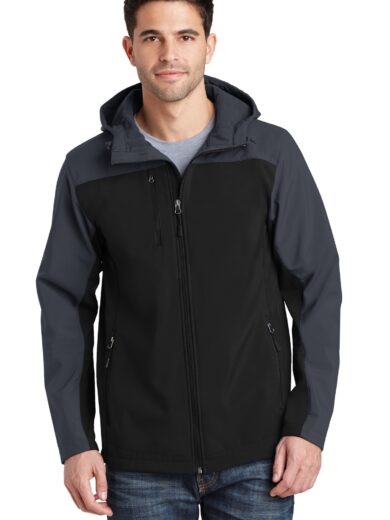 Port Authority ®  Hooded Core Soft Shell Jacket. J335