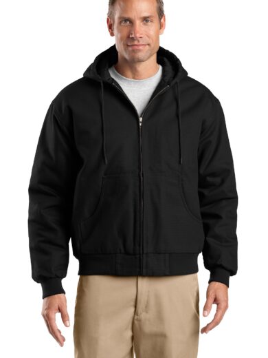 CornerStone ®  Tall Duck Cloth Hooded Work Jacket. TLJ763H