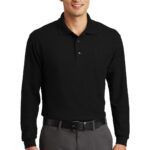 Port Authority ®  Long Sleeve Silk Touch Polo with Pocket.  K500LSP