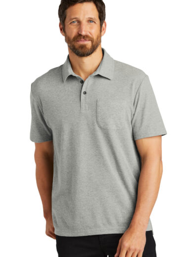 Port Authority ®  C-FREE ®  Cotton Blend Pique Pocket Polo K868