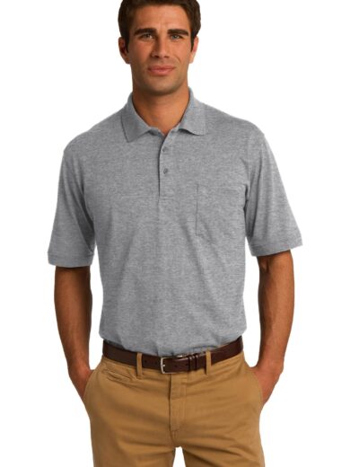 Port & Company ®  Core Blend Jersey Knit Pocket Polo. KP55P