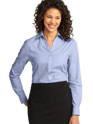 Port Authority ®  Women's Crosshatch Easy Care Shirt. L640