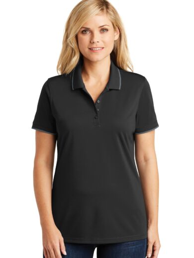 Port Authority ®  Women's Dry Zone ®  UV Micro-Mesh Tipped Polo. LK111
