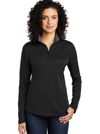 Port Authority  ®  Women's Silk Touch  ™  Performance 1/4-Zip LK584