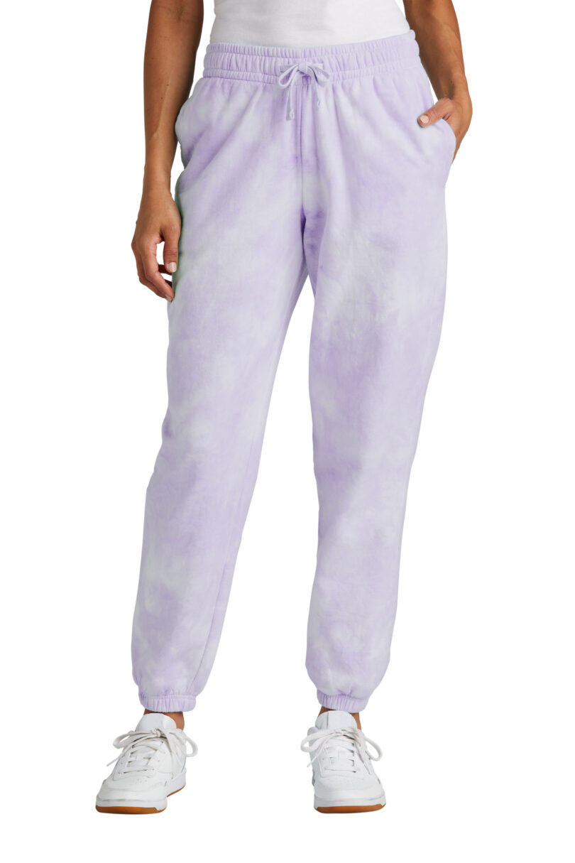 Port & Company ®  Women's Beach Wash ®  Cloud Tie-Dye Sweatpant LPC140P