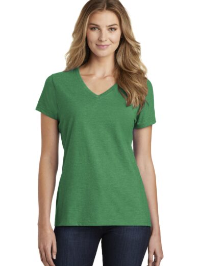 Port & Company  ®  Women's Fan Favorite  ™  Blend V-Neck Tee. LPC455V