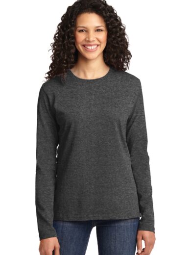 Port & Company ®  Women's Long Sleeve Core Cotton Tee. LPC54LS
