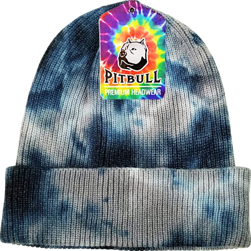 PB266 Tie Dye Cuffed Knit Beanie - Image 7