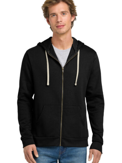 Next Level Apparel ®  Adult Santa Barbara Zip Hoodie. NL9602