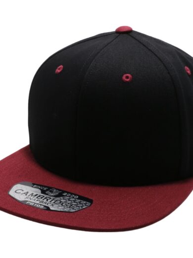PB105T Pit Bull Cotton Two-Tone Snapback is the perfect addition to any outfit. The black crown and burgundy visor two-tone color combination makes a classic style statement.