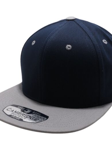 PB105T PitBull Cambridge Cotton Two-Tone Snapback [Navy/L.Gray]
