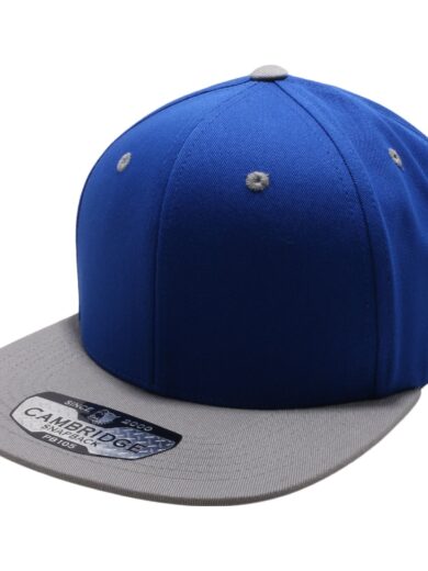 PB105T PitBull Cambridge Cotton Two-Tone Snapback [Royal/L.Gray]