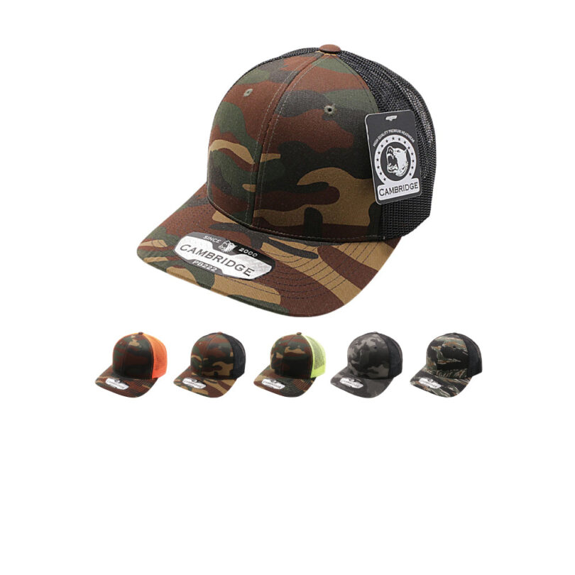 PB222C Cambridge Camo Trucker