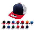 PB222T Cambridge Tri-Color Trucker