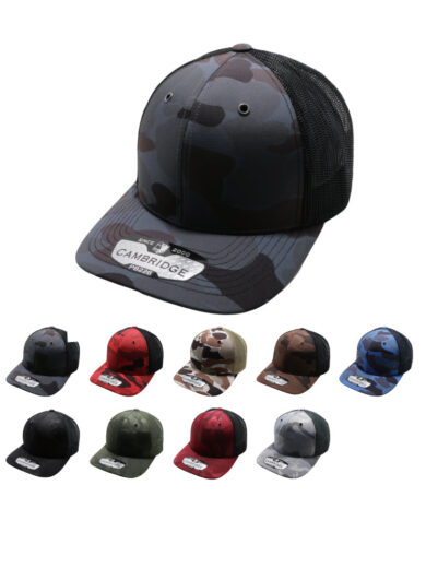 PB226 Shiny Camo Trucker
