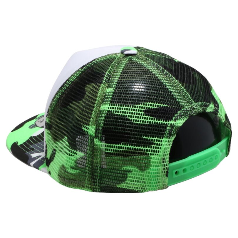PB267 Neon Camo Sponge Trucker - Image 17