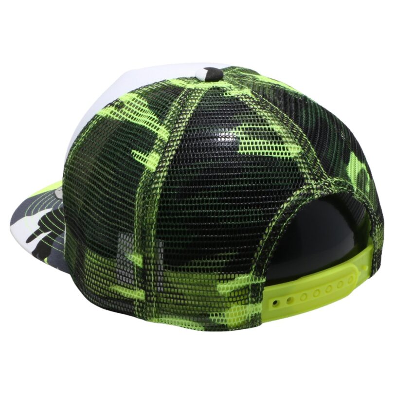 PB267 Neon Camo Sponge Trucker - Image 11