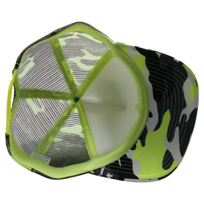 PB267 Neon Camo Sponge Trucker - Image 12