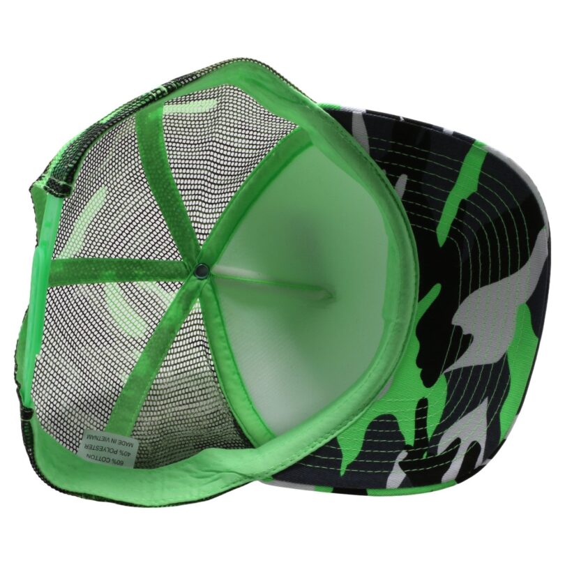 PB267 Neon Camo Sponge Trucker - Image 27