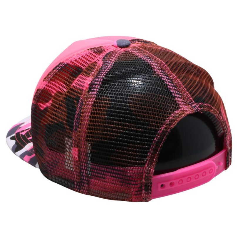 PB267 Neon Camo Sponge Trucker - Image 29