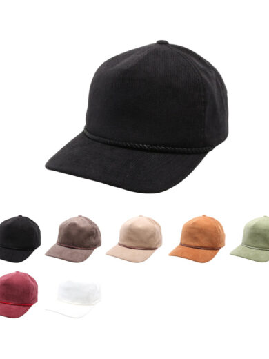 PB314 5 Panel Unstructured Corduroy Rope