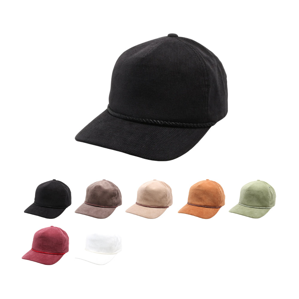 PB314 5 Panel Unstructured Corduroy Rope