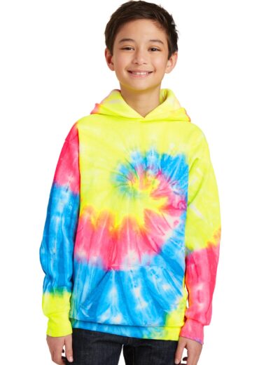 Port & Company ®  Youth Tie-Dye Pullover Hooded Sweatshirt. PC146Y