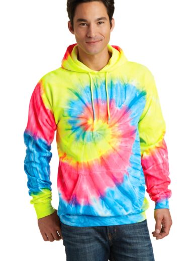 Port & Company ®  Tie-Dye Pullover Hooded Sweatshirt. PC146