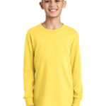 Port & Company ®  Youth Long Sleeve Core Cotton Tee. PC54YLS