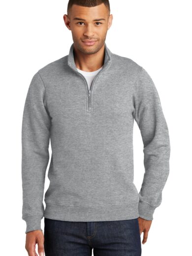 Port & Company? Fan Favorite Fleece 1/4-Zip Pullover Sweatshirt. PC850Q
