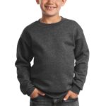 Port & Company ®  Youth Core Fleece Crewneck Sweatshirt.  PC90Y