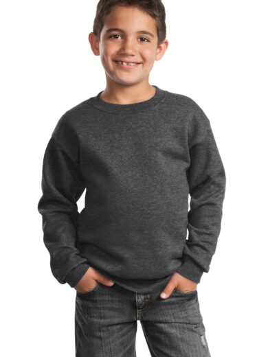 Port & Company ®  Youth Core Fleece Crewneck Sweatshirt.  PC90Y