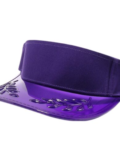 PB317 Pitbull Cambridge Transparent Bayleaf Sun Visor [Purple]