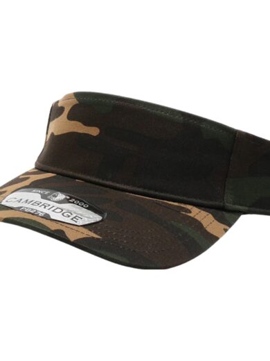 PB276 Pitbull Cambridge Plain Sun Visor [Green Camo]