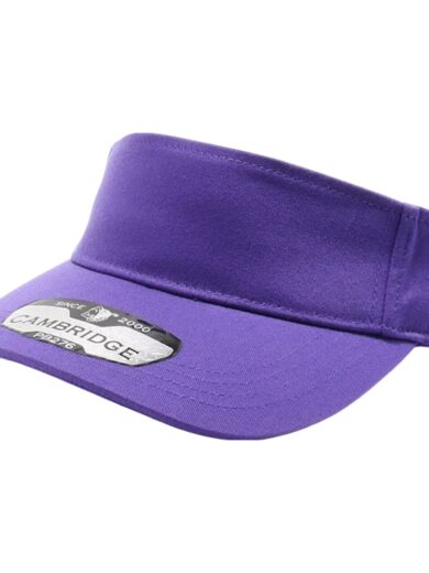 PB276 Pitbull Cambridge Plain Sun Visor [Purple]