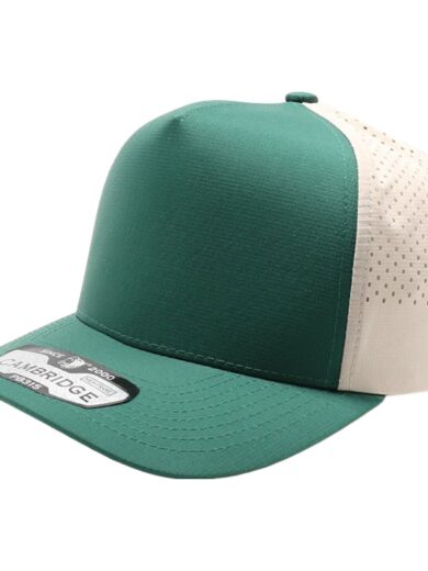 PB315 Plain Punch Cambridge 5Panel High Frame (Green/Beige)