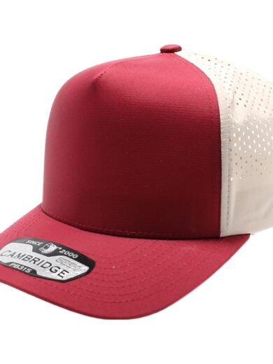 PB315H 5Panel High Frame Perforated (Burgundy/Khaki)