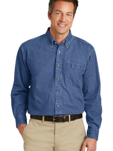 Port Authority ®  Heavyweight Denim Shirt. S100