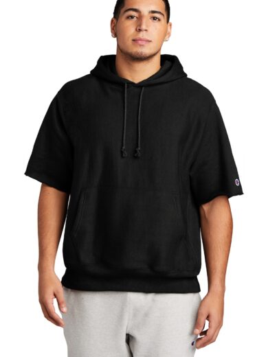 Champion  ®   Reverse Weave  ®   Short Sleeve Hooded Sweatshirt S101SS
