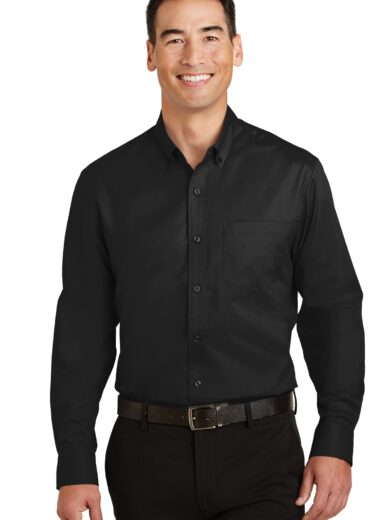 Port Authority ®  SuperPro ™  Twill Shirt. S663