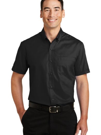 Port Authority ®  Short Sleeve SuperPro ™  Twill Shirt. S664