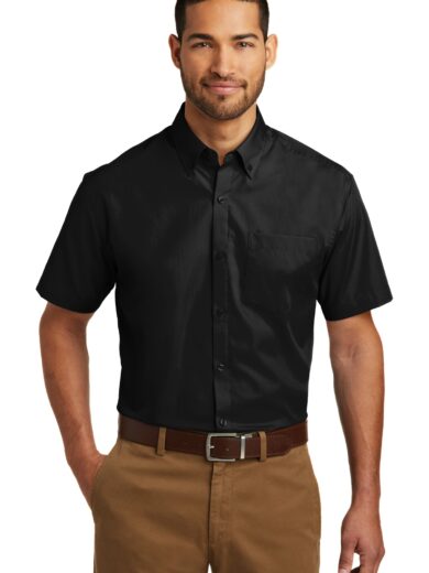 Port Authority ®  Short Sleeve Carefree Poplin Shirt. W101